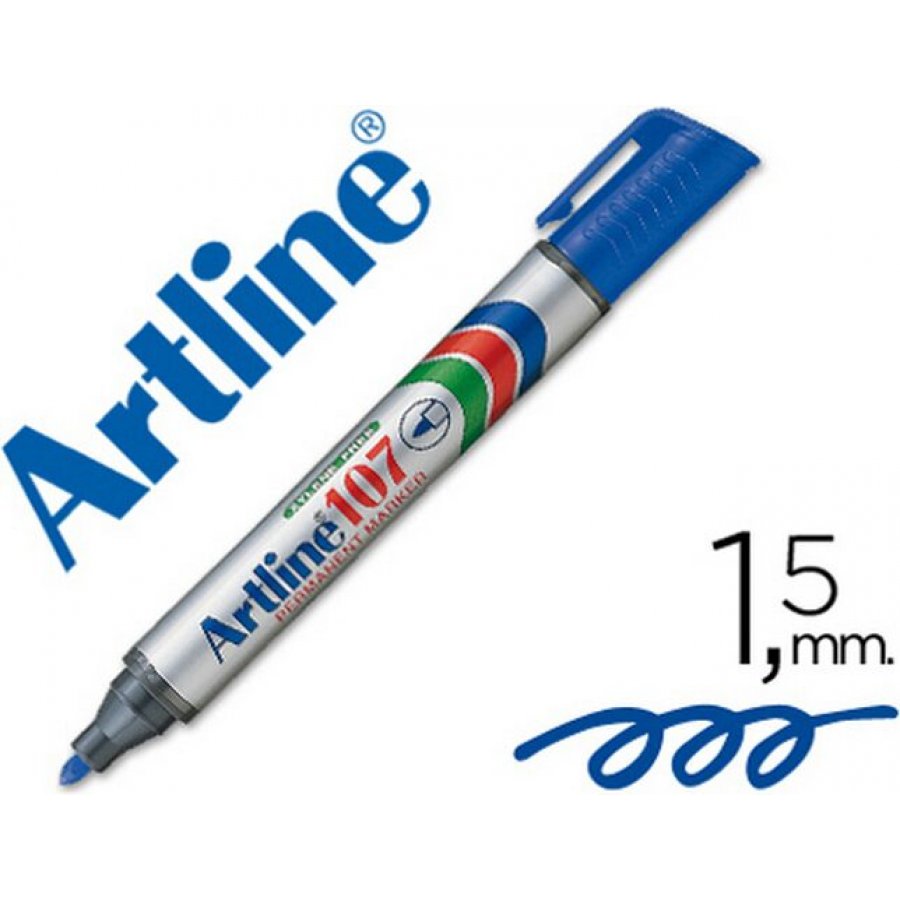 Artline 107 Ανεξίτηλος 1.5mm Μπλέ (ΕΚ-107) Artline 107 Ανεξίτηλος 1.5mm Μπλέ (ΕΚ-107)