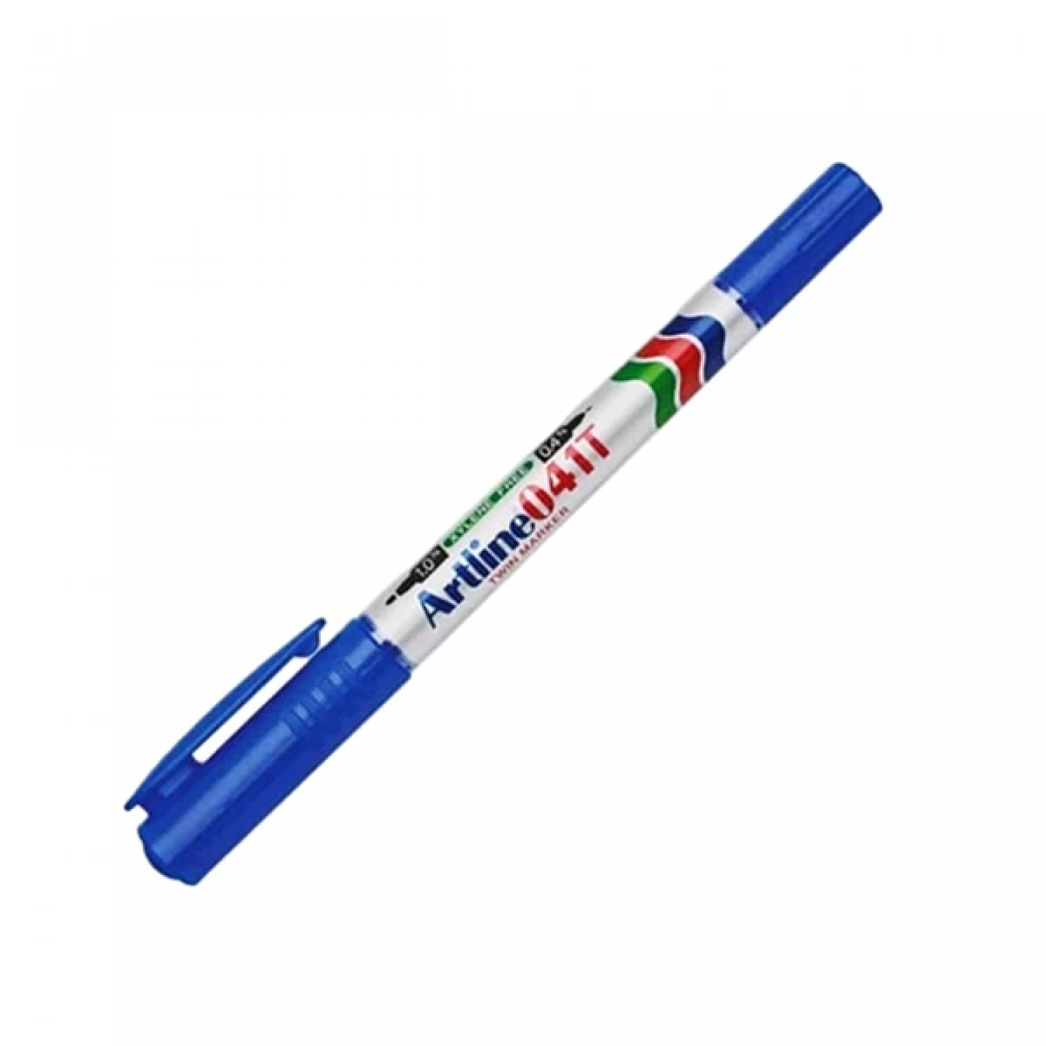Artline 041T Ανεξίτηλος με Διπλή Μύτη 0,4 – 1,0mm Μπλε (EK041Τ)