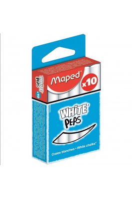 Maped Κιμωλίες Λευκές 10τμχ (23G01) Maped Κιμωλίες Λευκές 10τμχ (23G01)