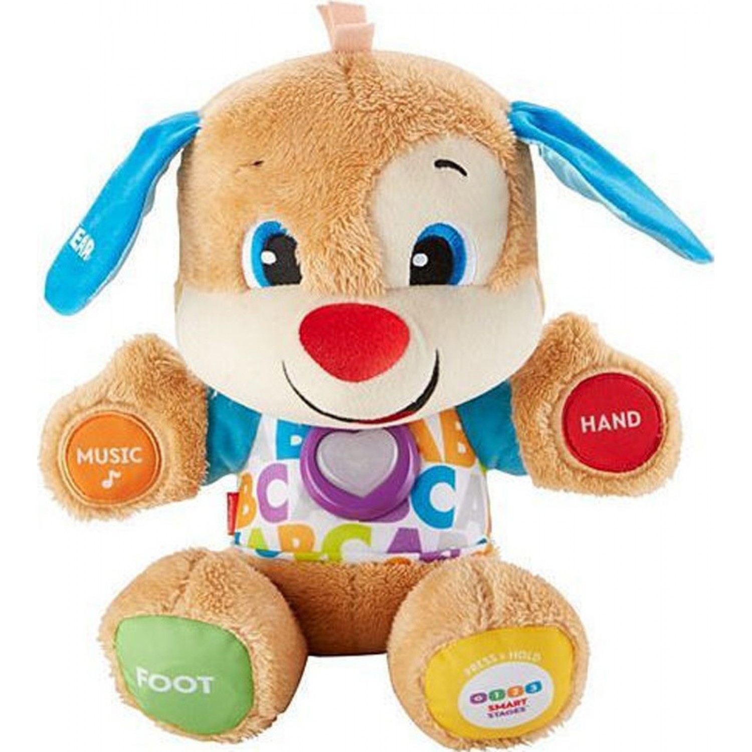 Fisher Price Εκπαιδευτικό Σκυλάκι Smart Stages από Ύφασμα με Μουσική και Ήχους (FPN78) Fisher Price Εκπαιδευτικό Σκυλάκι Smart Stages από Ύφασμα με Μουσική και Ήχους (FPN78)
