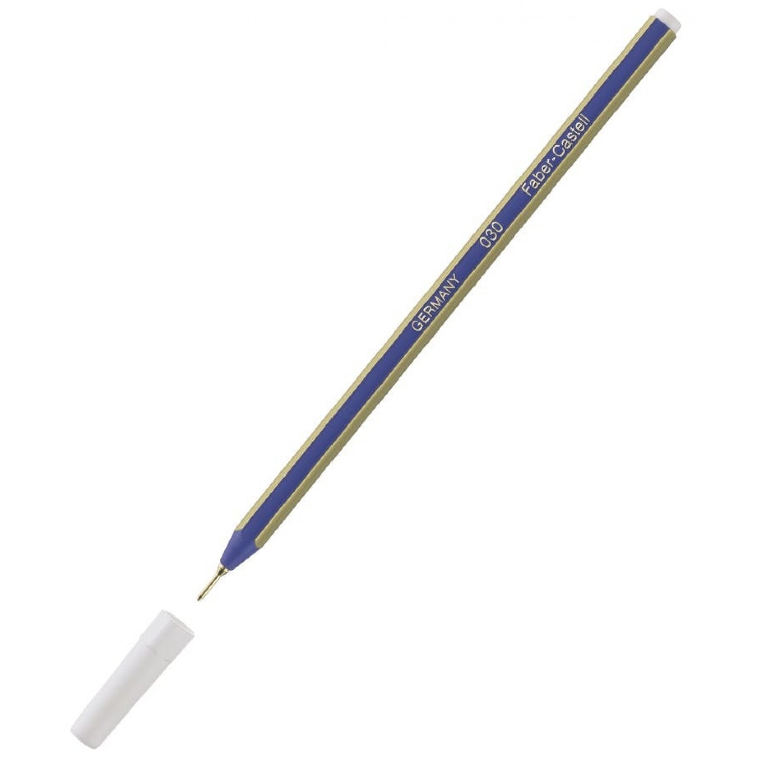 Faber-Castell Στυλό Ballpoint 1.0mm με Μπλε Mελάνι Goldfaber (030)