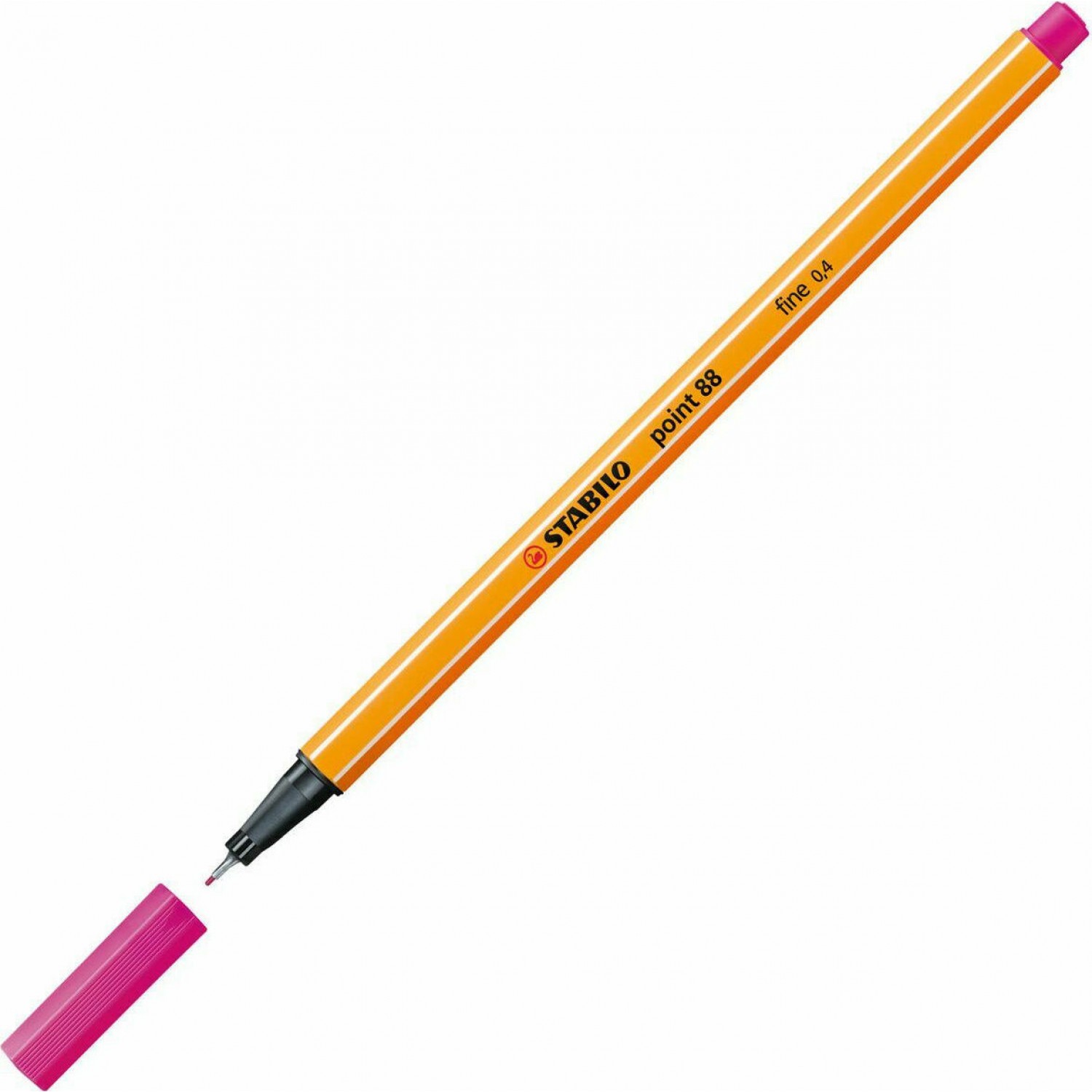 Stabilo Point 88 Μαρκαδόρος Σχεδίου 0.4mm Ροζ (88/56)