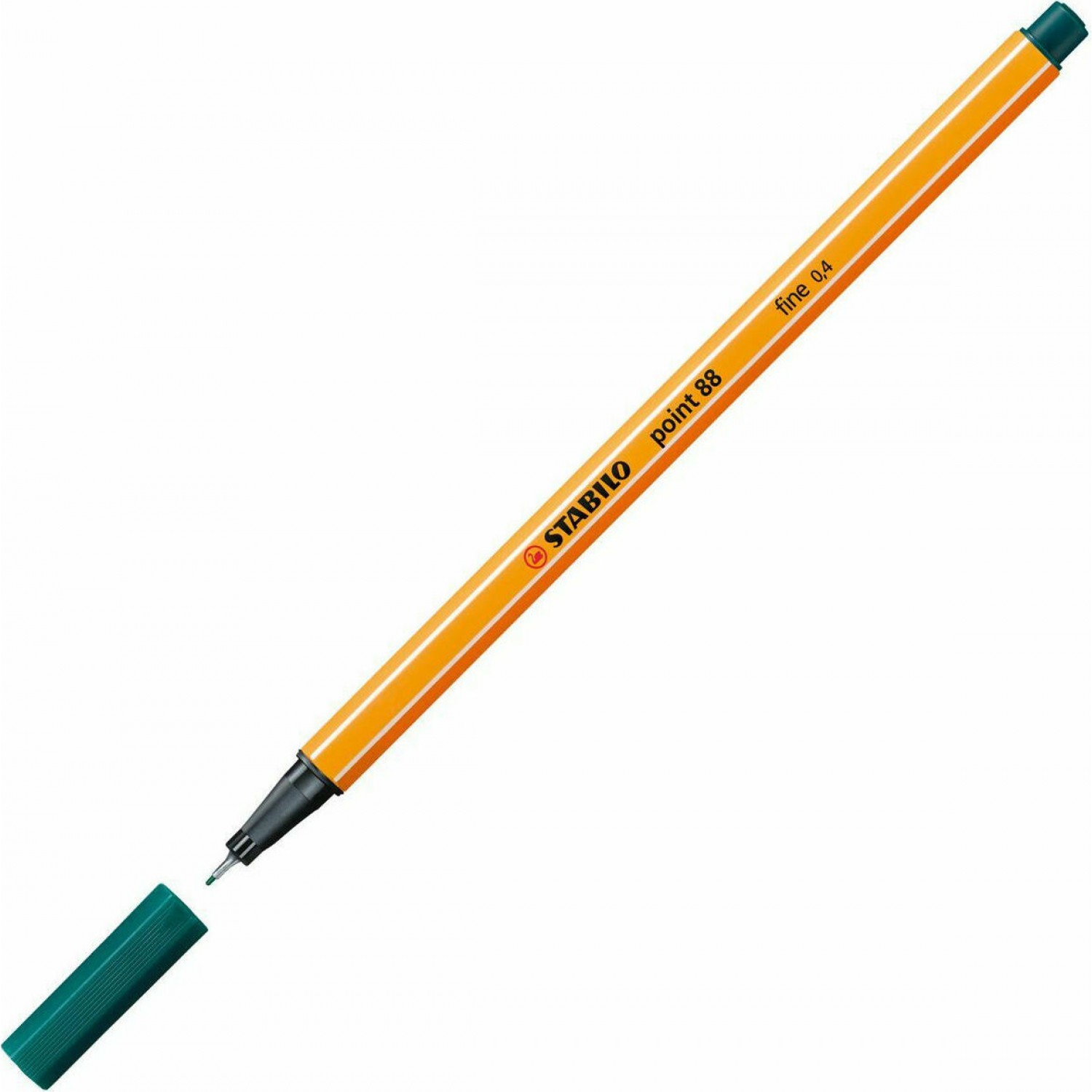 Stabilo Point 88 Μαρκαδόρος Σχεδίου 0.4mm Πράσινος (88/36)