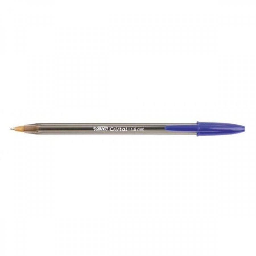 Bic Στυλό Ballpoint 1.6mm με Μπλε Mελάνι Cristal Large Bic Στυλό Ballpoint 1.6mm με Μπλε Mελάνι Cristal Large