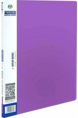 Metron Σουπλ 10 Θέσεων Α4 Μωβ (90710SV) Metron Σουπλ 10 Θέσεων Α4 Μωβ (90710SV)