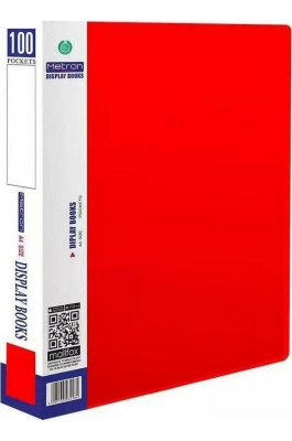 Metron Σουπλ 100 Θέσεων Α4 Κόκκινο (907100R) Metron Σουπλ 100 Θέσεων Α4 Κόκκινο (907100R)