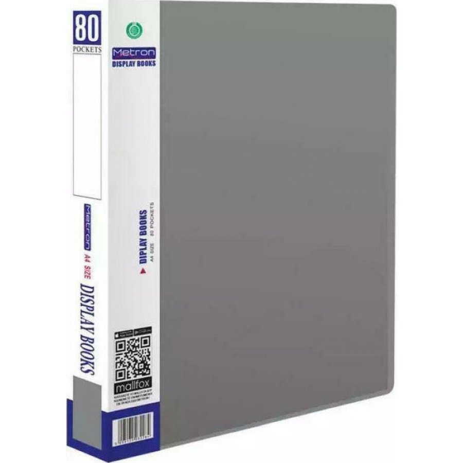 Metron Σουπλ 80 Θέσεων Α4 Γκρι (90780GY) Metron Σουπλ 80 Θέσεων Α4 Γκρι (90780GY)
