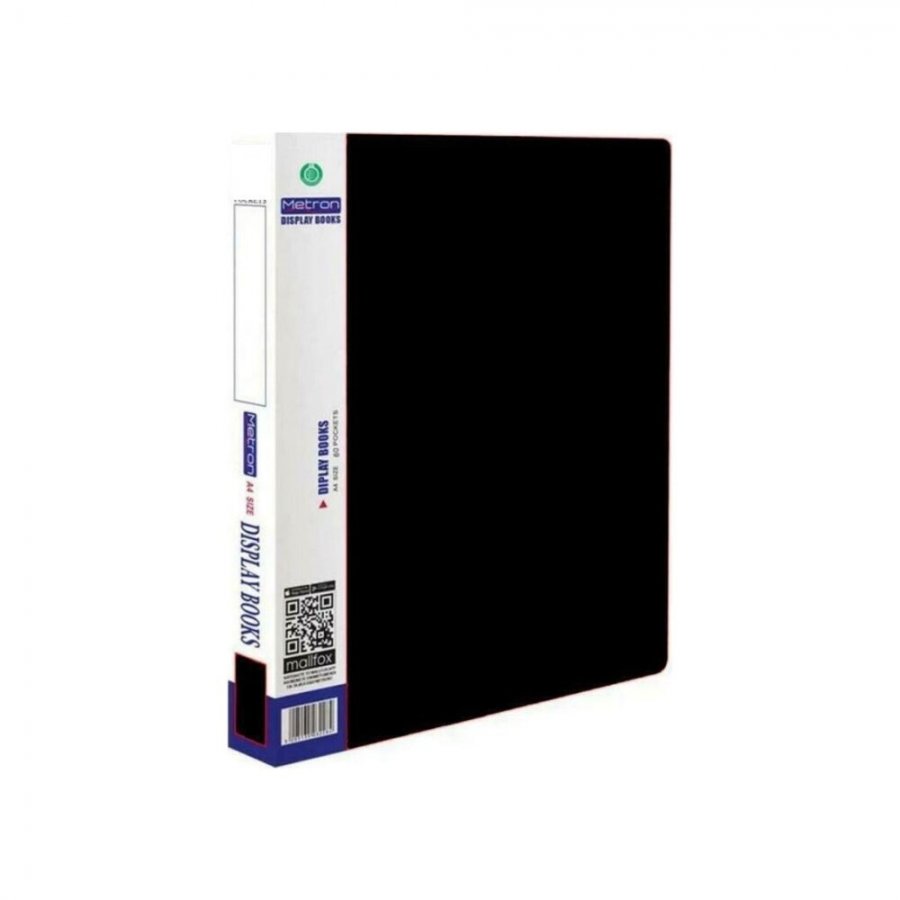 Metron Σουπλ 80 Θέσεων Α4 Μαύρο (90780Β) Metron Σουπλ 80 Θέσεων Α4 Μαύρο (90780Β)