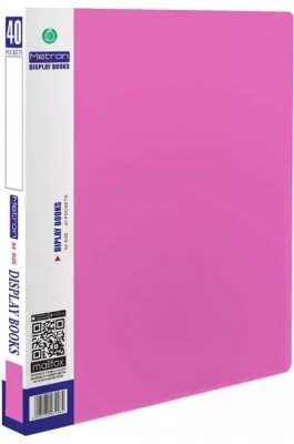 Metron Σουπλ 40 Θέσεων Α4 Ροζ (90740SP) Metron Σουπλ 40 Θέσεων Α4 Ροζ (90740SP)