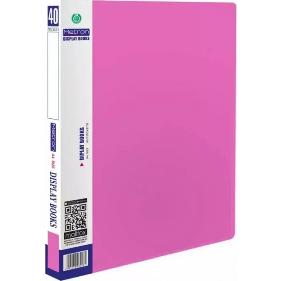 Metron Σουπλ 40 Θέσεων Α4 Ροζ (90740SP) Metron Σουπλ 40 Θέσεων Α4 Ροζ (90740SP)