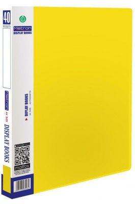 Metron Σουπλ 40 Θέσεων Α4 Κίτρινο (90740FY) Metron Σουπλ 40 Θέσεων Α4 Κίτρινο (90740FY)