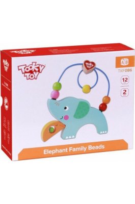 Tooky Toys Ελεφαντάκι Λαβύρινθος από Ξύλο (TKF086)