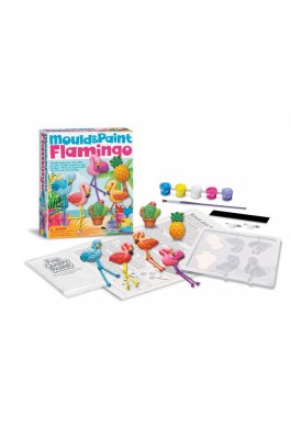 4M Παιχνίδι Κατασκευή Mould & Paint Flamingos (4Μ0504) 4M Παιχνίδι Κατασκευή Mould & Paint Flamingos (4Μ0504)