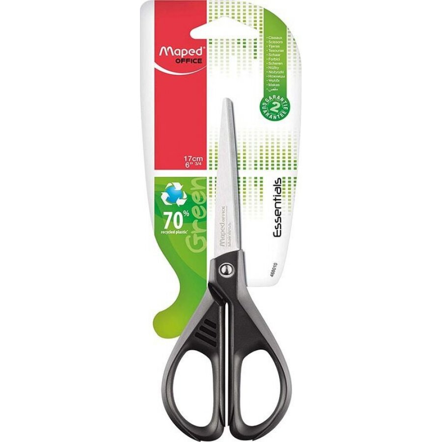 Maped Ψαλίδι Essentials Green Χειροτεχνίας 17εκ. με Μεταλλική Λεπίδα (468010) Maped Ψαλίδι Essentials Green Χειροτεχνίας 17εκ. με Μεταλλική Λεπίδα (468010)