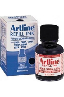 Artline Ανταλλακτικό Μελάνι για Μαρκαδόρο Ασπροπίνακα σε Μαύρο χρώμα 20ml (ESK50A1) Artline Ανταλλακτικό Μελάνι για Μαρκαδόρο Ασπροπίνακα σε Μαύρο χρώμα 20ml (ESK50A1)