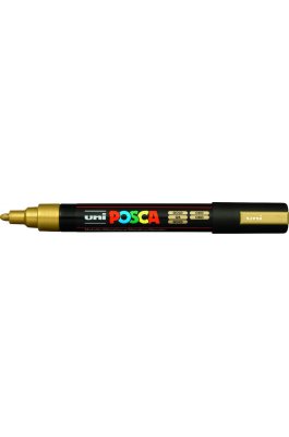 Uni-Ball Posca Ανεξίτηλος Μαρκαδόρος 1.8-2.5mm Χρυσός (PC5M) Uni-Ball Posca Ανεξίτηλος Μαρκαδόρος 1.8-2.5mm Χρυσός (PC5M)