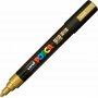 Uni-Ball Posca Ανεξίτηλος Μαρκαδόρος 1.8-2.5mm Χρυσός (PC5M) Uni-Ball Posca Ανεξίτηλος Μαρκαδόρος 1.8-2.5mm Χρυσός (PC5M)