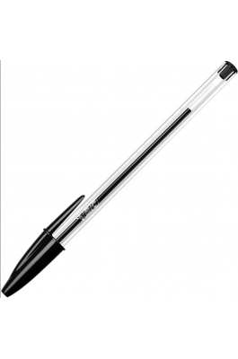 Bic Στυλό Ballpoint 1.0mm με Μαύρο Mελάνι Cristal Original Bic Στυλό Ballpoint 1.0mm με Μαύρο Mελάνι Cristal Original