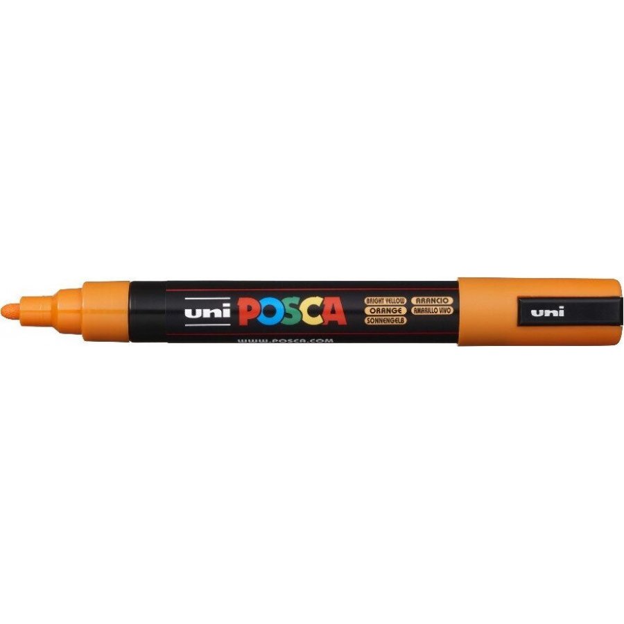 Uni-Ball Posca Ανεξίτηλος Μαρκαδόρος 1.8-2.5mm Φωσφορούχο Πορτοκαλί (PC5M) Uni-Ball Posca Ανεξίτηλος Μαρκαδόρος 1.8-2.5mm Φωσφορούχο Πορτοκαλί (PC5M)