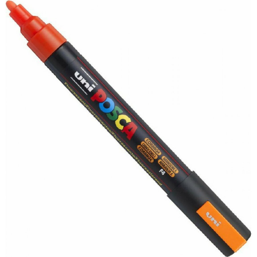 Uni-Ball Posca Ανεξίτηλος Μαρκαδόρος 1.8-2.5mm Φωσφορούχο Πορτοκαλί (PC5M) Uni-Ball Posca Ανεξίτηλος Μαρκαδόρος 1.8-2.5mm Φωσφορούχο Πορτοκαλί (PC5M)