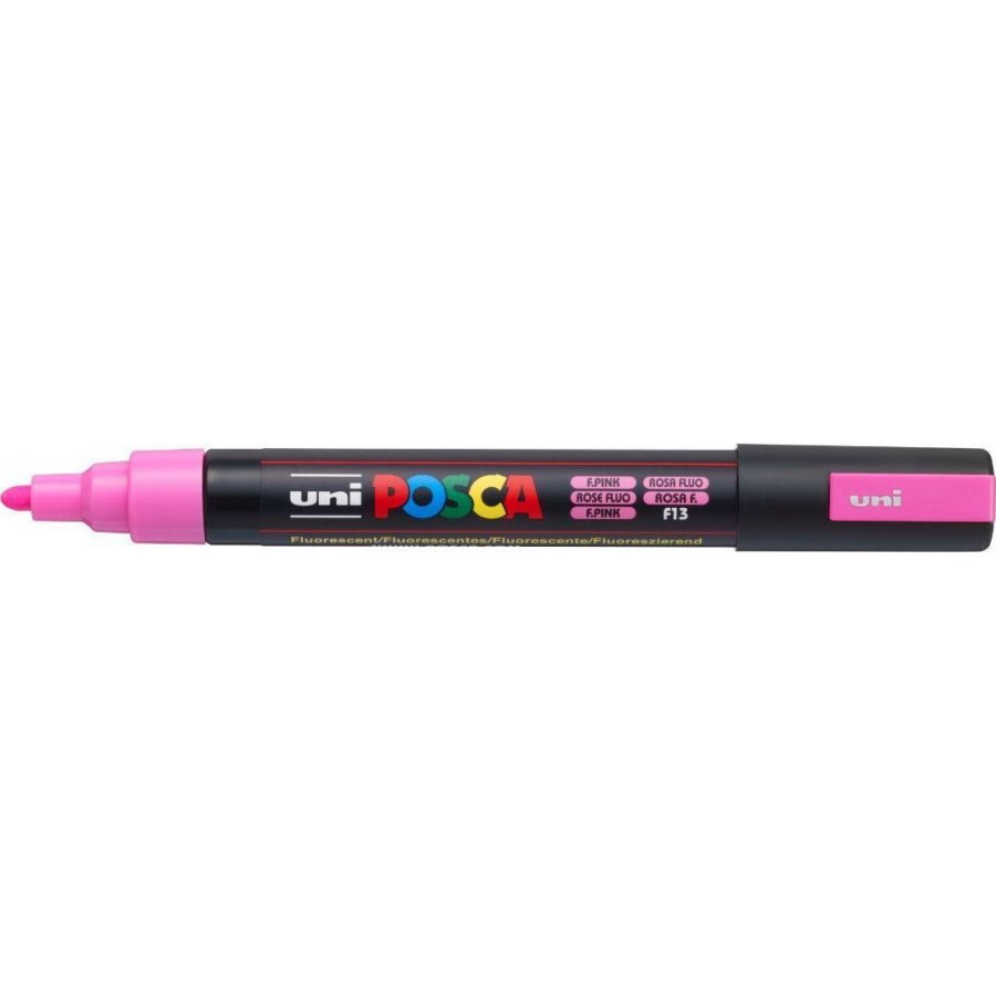 Uni-Ball Posca Ανεξίτηλος Μαρκαδόρος 1.8-2.5mm Φωσφορούχο Ροζ (PC5M) Uni-Ball Posca Ανεξίτηλος Μαρκαδόρος 1.8-2.5mm Φωσφορούχο Ροζ (PC5M)