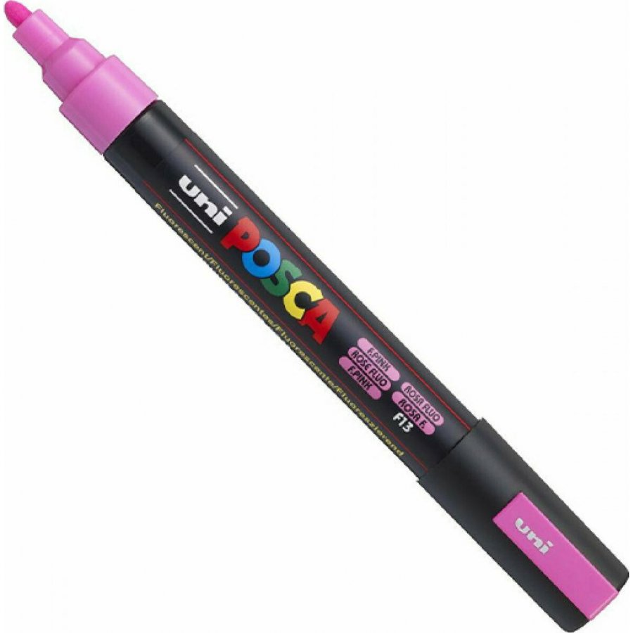 Uni-Ball Posca Ανεξίτηλος Μαρκαδόρος 1.8-2.5mm Φωσφορούχο Ροζ (PC5M) Uni-Ball Posca Ανεξίτηλος Μαρκαδόρος 1.8-2.5mm Φωσφορούχο Ροζ (PC5M)
