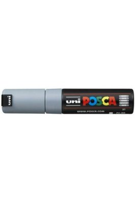 Uni-Ball Posca Ανεξίτηλος Μαρκαδόρος 8mm Γκρι (PC8K) Uni-Ball Posca Ανεξίτηλος Μαρκαδόρος 8mm Γκρι (PC8K)