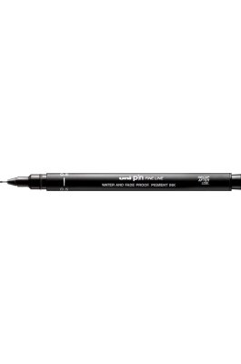 Uni-Ball Pin Line Μαρκαδόρος Σχεδίου 0.5mm Μαύρος (PIΝ05200)