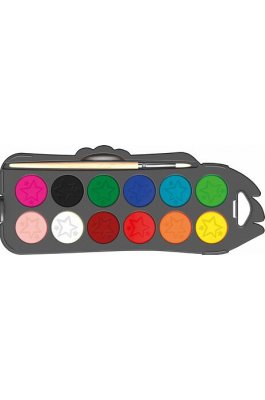 Maped Color'Peps Σετ Νερομπογιές με Πινέλο 12 Χρωμάτων (811520) Maped Color'Peps Σετ Νερομπογιές με Πινέλο 12 Χρωμάτων (811520)
