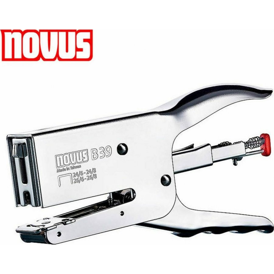 Novus B39 Συρραπτικό Χειρός με Δυνατότητα Συρραφής έως 50 Φύλλα Novus B39 Συρραπτικό Χειρός με Δυνατότητα Συρραφής έως 50 Φύλλα