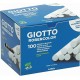 Giotto Κιμωλίες Λευκές Πλαστικές 100τμχ (538800) Giotto Κιμωλίες Λευκές Πλαστικές 100τμχ (538800)