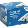 Giotto Κιμωλίες Λευκές Πλαστικές 100τμχ (538800) Giotto Κιμωλίες Λευκές Πλαστικές 100τμχ (538800)