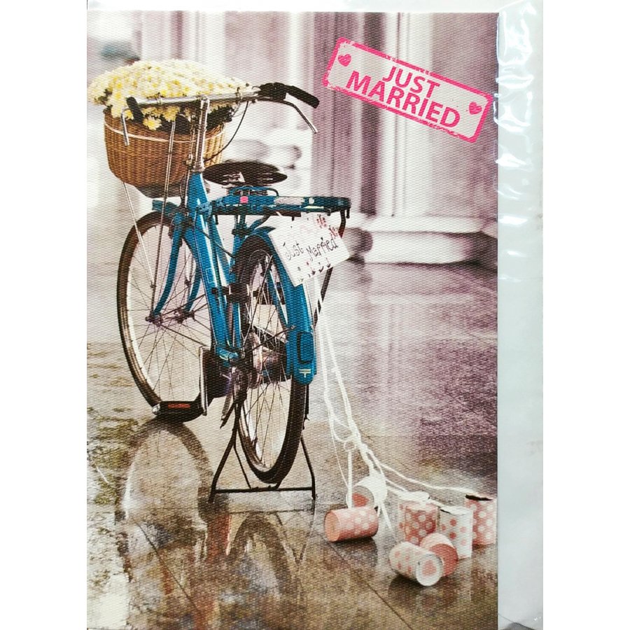 Linardatos Ευχετήρια Κάρτα Γάμου ''Just married'' 11,5 x 17 cm (5301205) Linardatos Ευχετήρια Κάρτα Γάμου ''Just married'' 11,5 x 17 cm (5301205)