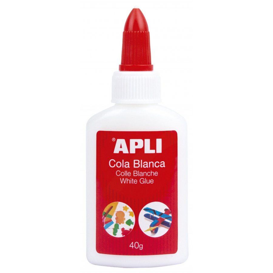 Apli Υγρή Λευκή κόλλα 40g (12848) Apli Υγρή Λευκή κόλλα 40g (12848)