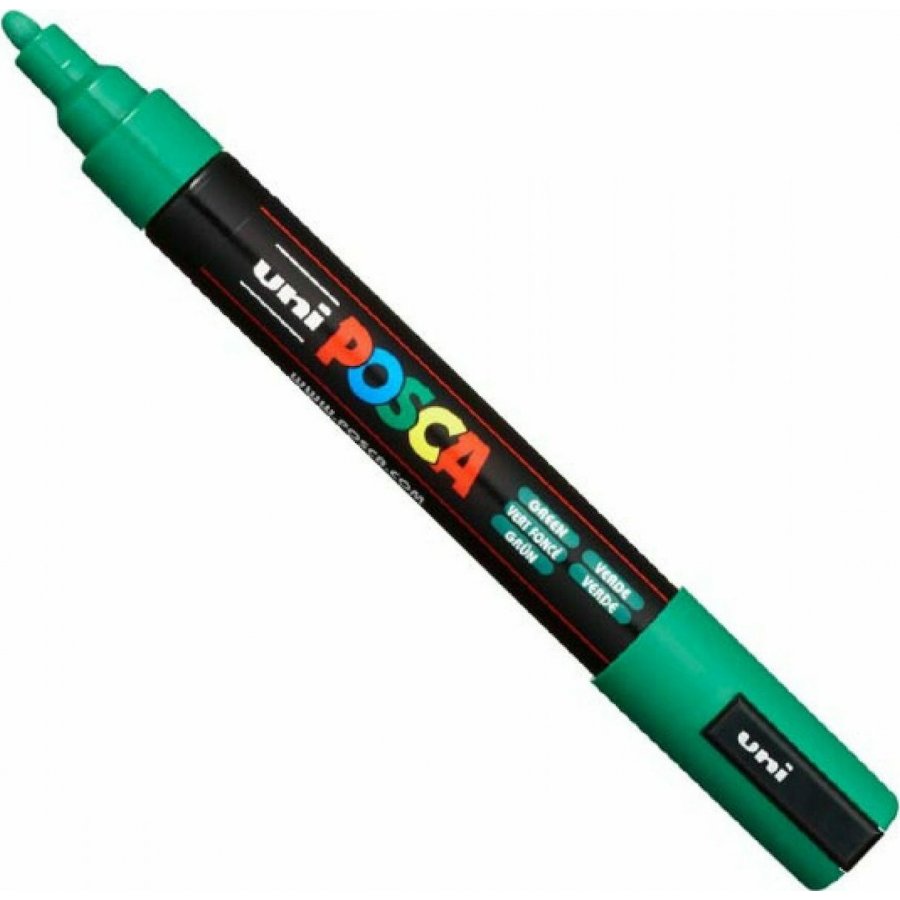Uni-Ball Posca Ανεξίτηλος Μαρκαδόρος 1.8-2.5mm Πράσινο (PC5M) Uni-Ball Posca Ανεξίτηλος Μαρκαδόρος 1.8-2.5mm Πράσινο (PC5M)