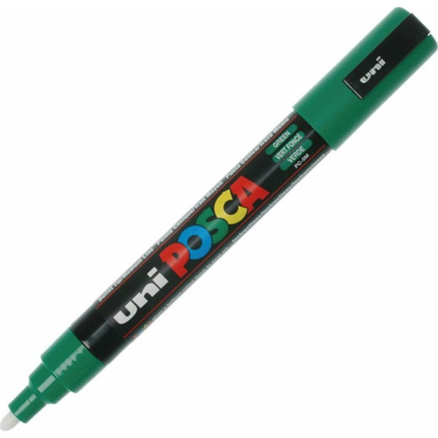 Uni-Ball Posca Ανεξίτηλος Μαρκαδόρος 1.8-2.5mm Πράσινο (PC5M) Uni-Ball Posca Ανεξίτηλος Μαρκαδόρος 1.8-2.5mm Πράσινο (PC5M)