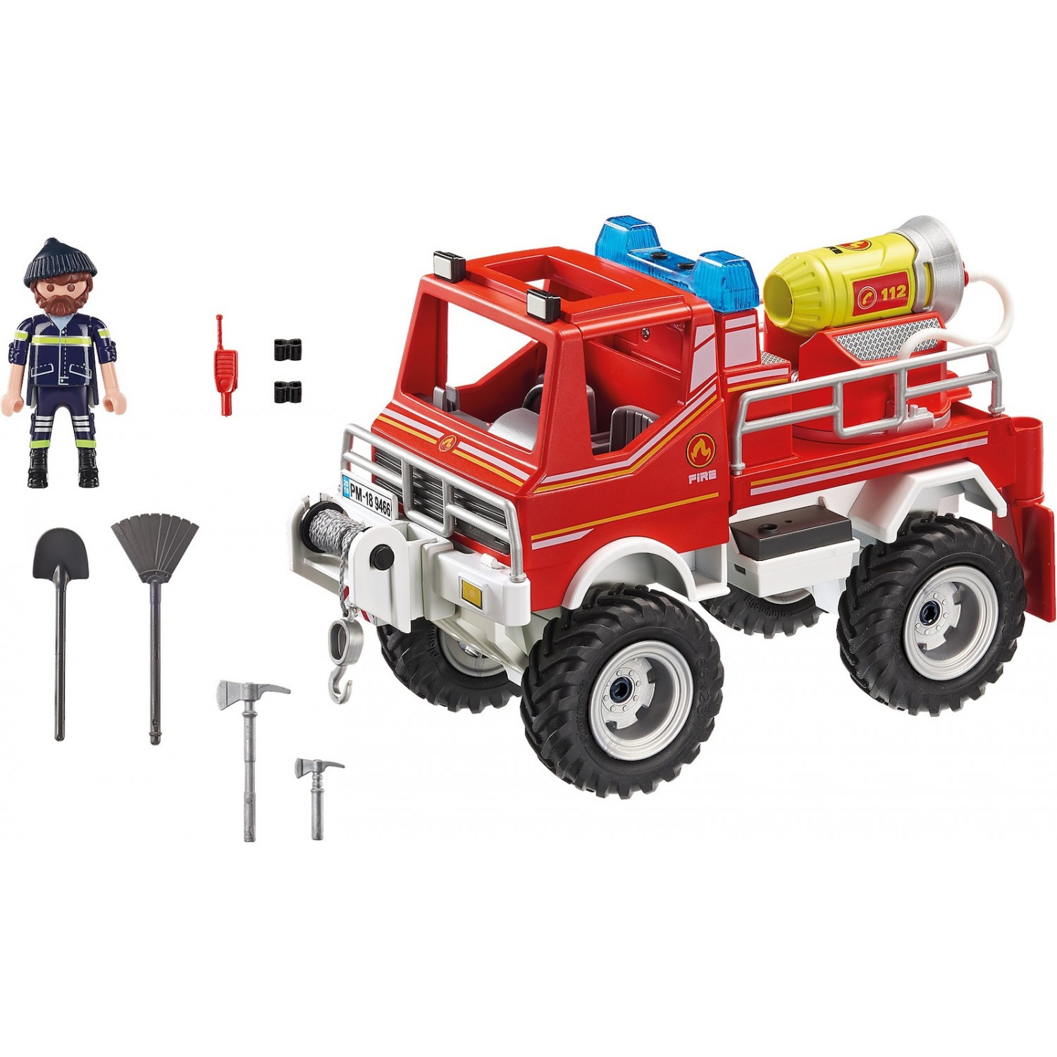 Playmobil City Action Όχημα Πυροσβεστικής με Τροχαλία Ρυμούλκησης (9466) Playmobil City Action Όχημα Πυροσβεστικής με Τροχαλία Ρυμούλκησης (9466)