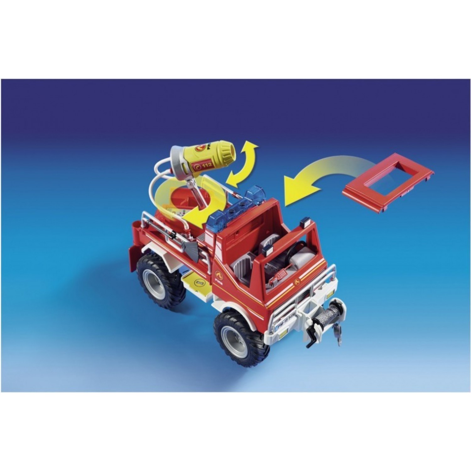 Playmobil City Action Όχημα Πυροσβεστικής με Τροχαλία Ρυμούλκησης (9466) Playmobil City Action Όχημα Πυροσβεστικής με Τροχαλία Ρυμούλκησης (9466)
