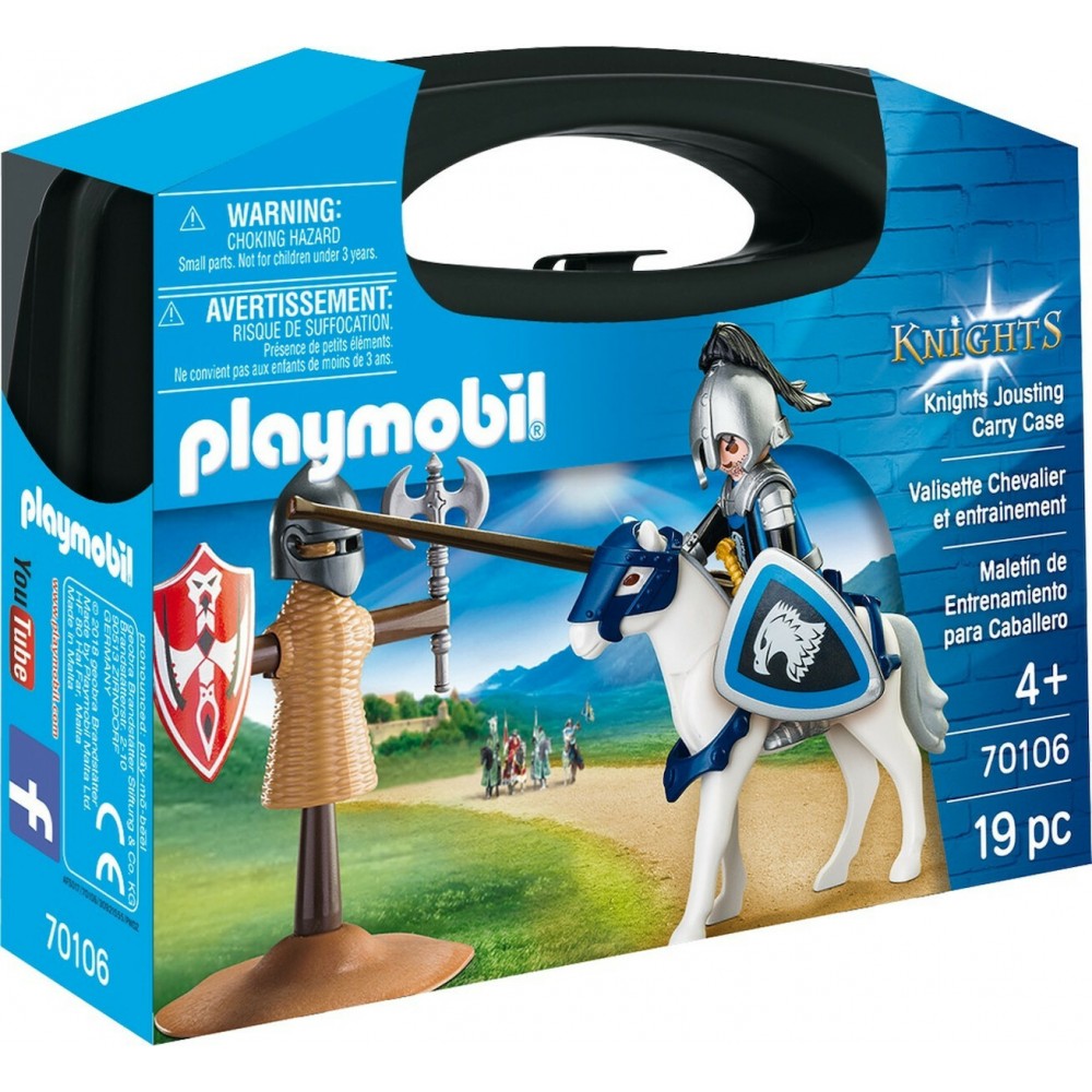 Playmobil Knights Βαλιτσάκι Εξάσκηση Κονταρομαχίας (70106) Playmobil Knights Βαλιτσάκι Εξάσκηση Κονταρομαχίας (70106)