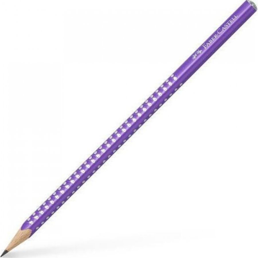 Faber-Castell Sparkle Μολύβι B Περλέ Μώβ Faber-Castell Sparkle Μολύβι B Περλέ Μώβ