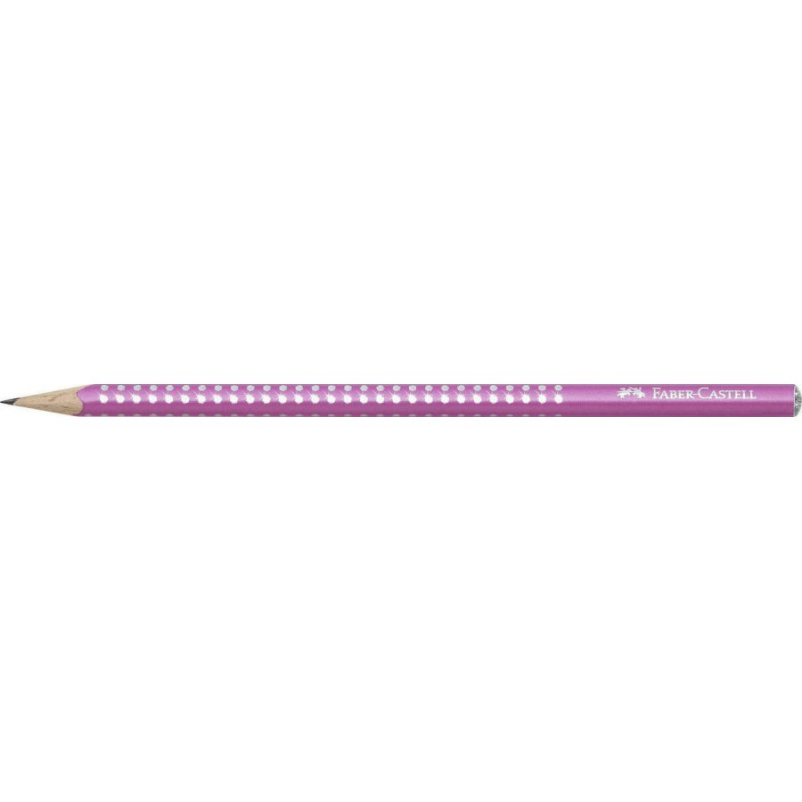 Faber-Castell Sparkle Μολύβι B Περλέ Ρόζ Faber-Castell Sparkle Μολύβι B Περλέ Ρόζ