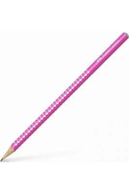 Faber-Castell Sparkle Μολύβι B Περλέ Ρόζ
