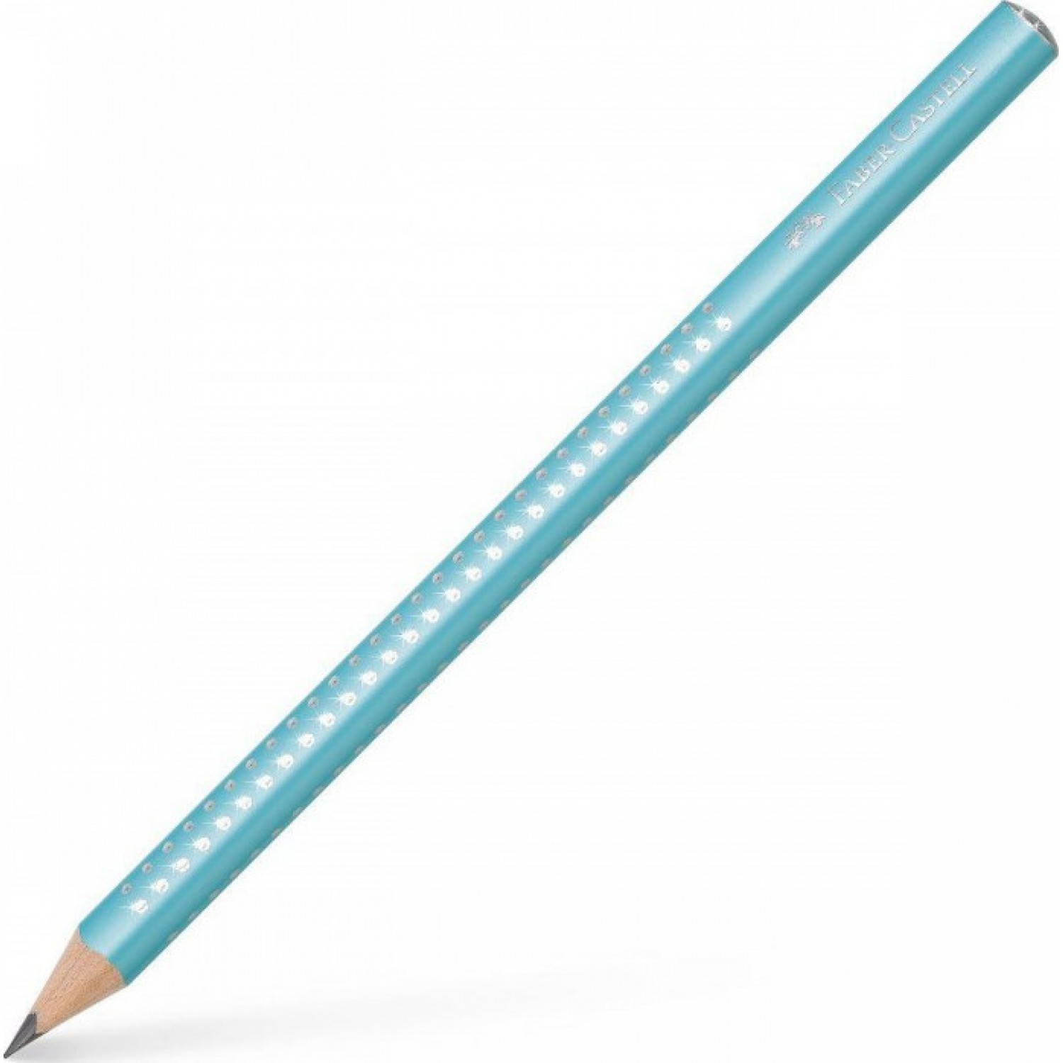 Faber-Castell Jumbo Sparkle Μολύβι B Τυρκουάζ Faber-Castell Jumbo Sparkle Μολύβι B Τυρκουάζ