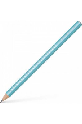 Faber-Castell Jumbo Sparkle Μολύβι B Τυρκουάζ