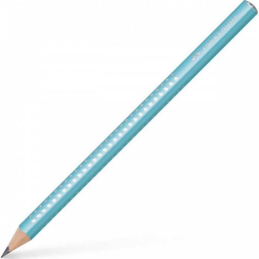 Faber-Castell Jumbo Sparkle Μολύβι B Τυρκουάζ Faber-Castell Jumbo Sparkle Μολύβι B Τυρκουάζ
