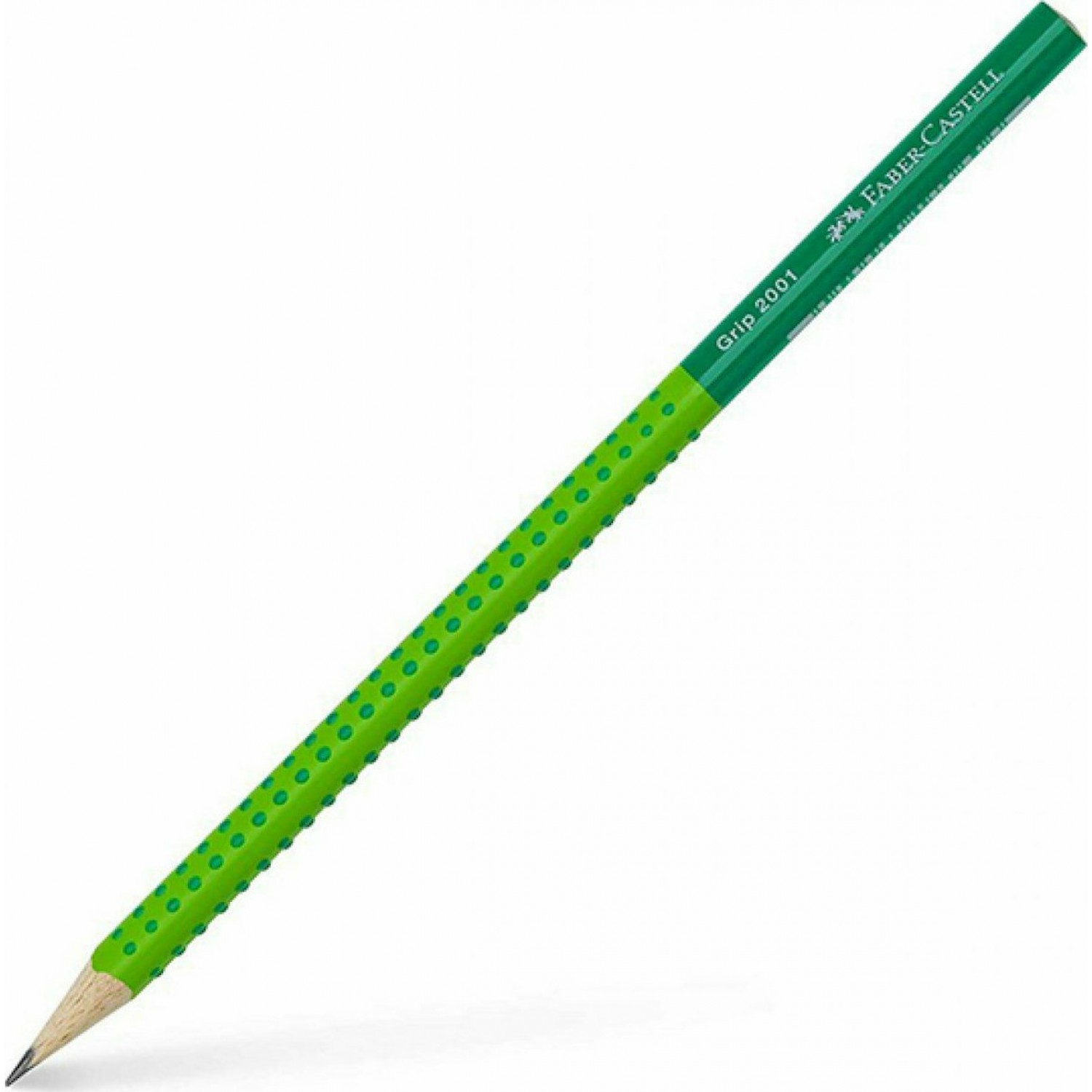 Faber-Castell Grip 2001 Μολύβι B Πράσινο/Λαχανί Faber-Castell Grip 2001 Μολύβι B Πράσινο/Λαχανί