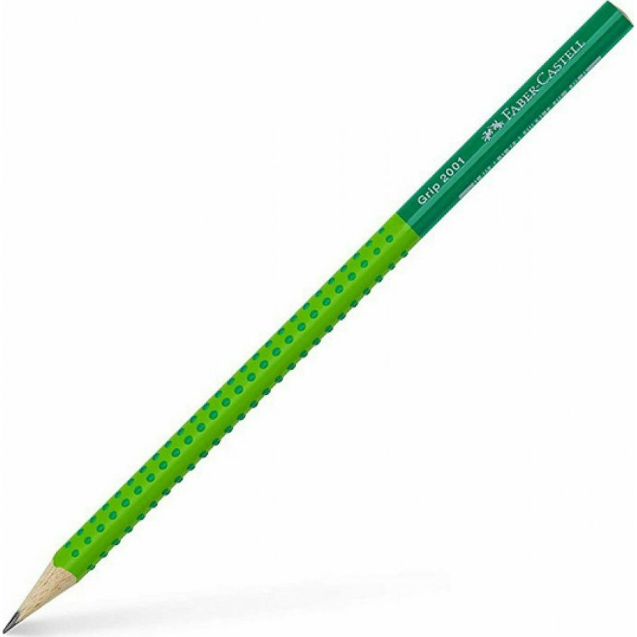 Faber-Castell Grip 2001 Μολύβι B Πράσινο/Λαχανί Faber-Castell Grip 2001 Μολύβι B Πράσινο/Λαχανί