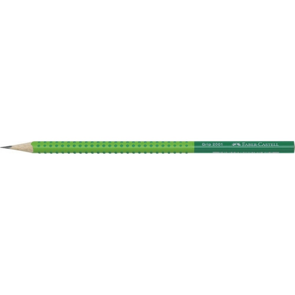 Faber-Castell Grip 2001 Μολύβι B Πράσινο/Λαχανί Faber-Castell Grip 2001 Μολύβι B Πράσινο/Λαχανί