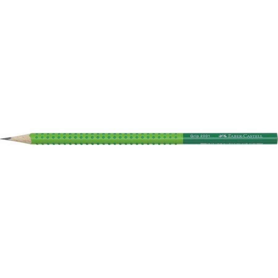 Faber-Castell Grip 2001 Μολύβι B Πράσινο/Λαχανί Faber-Castell Grip 2001 Μολύβι B Πράσινο/Λαχανί