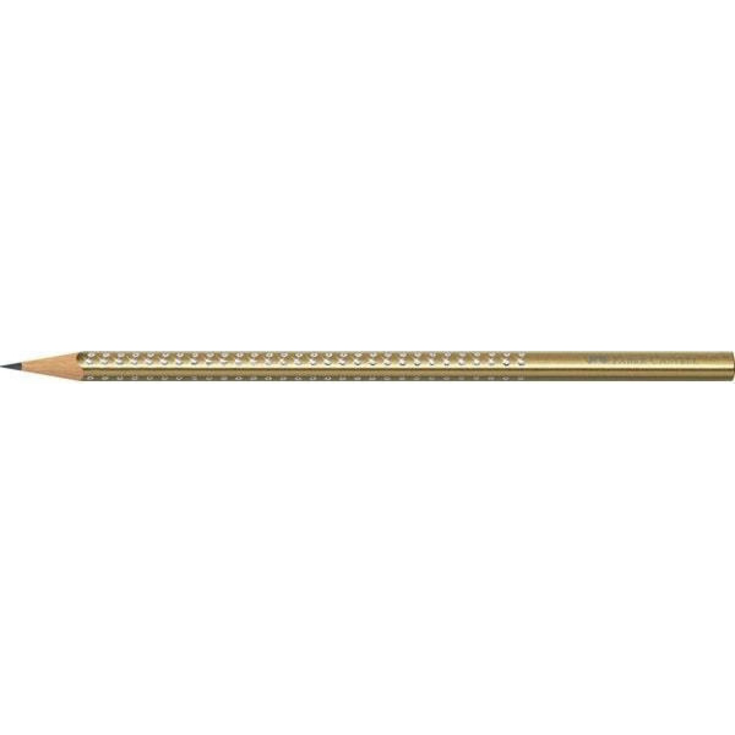 Faber-Castell Sparkle Μολύβι B Περλέ Χρυσό (118214)